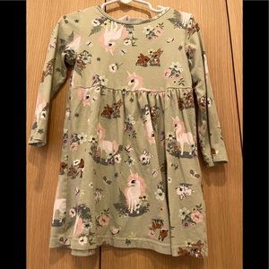 Adorable unicorn & Forest friend dress